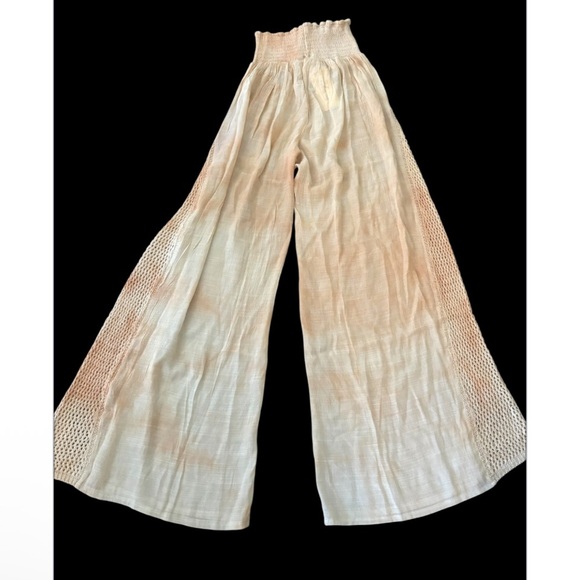 Elan Palazzo Pants with Side Crochet NWT - Picture 4 of 5